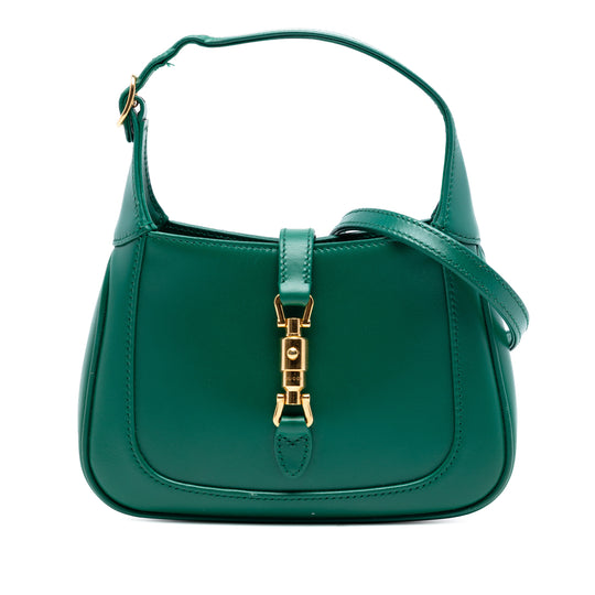 Gucci Jackie 1961 Mini Green Calfskin