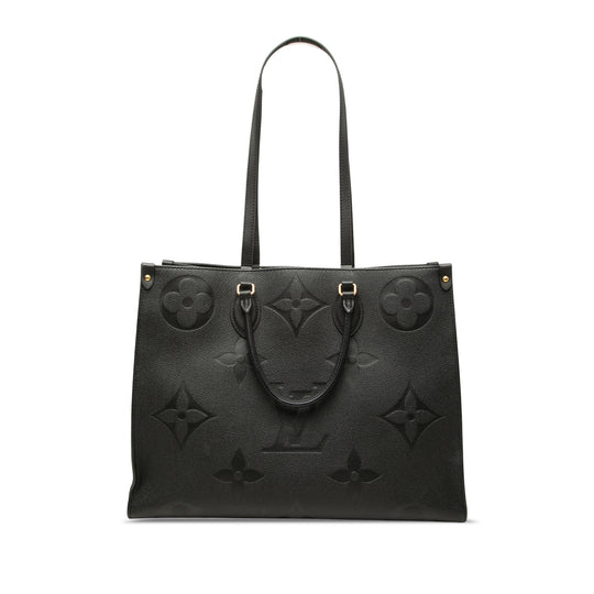Louis Vuitton Onthego GM Black Empreinte