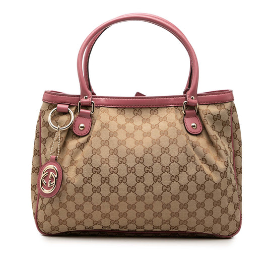 Gucci Sukey Tote GG Canvas
