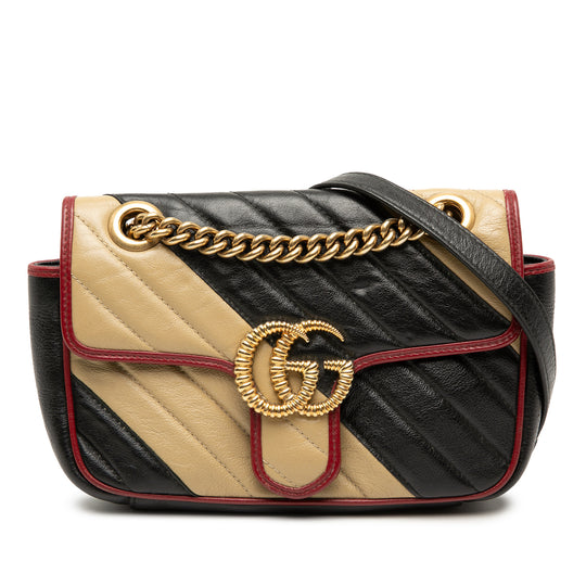 Gucci GG Marmont Small Brown Calfskin