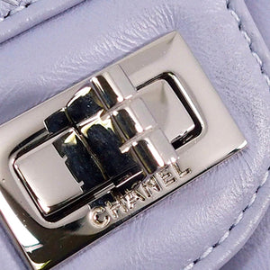 Chanel 2.55 Reissue Flap Mini Purple Calfskin Silver