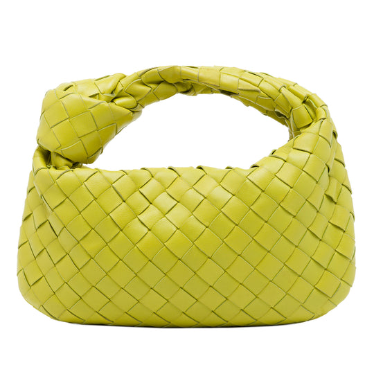 Bottega Veneta Jodie Mini Green Nappa Leather
