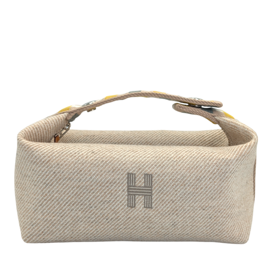 Hermès Bride-à-Brac PM Pouch, Beige