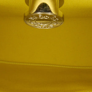 Hermès Herbag Zip 31 Yellow Toile Palladium