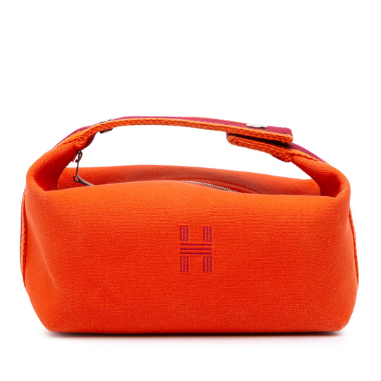 Hermès Bride-A-Brac Small Orange Canvas