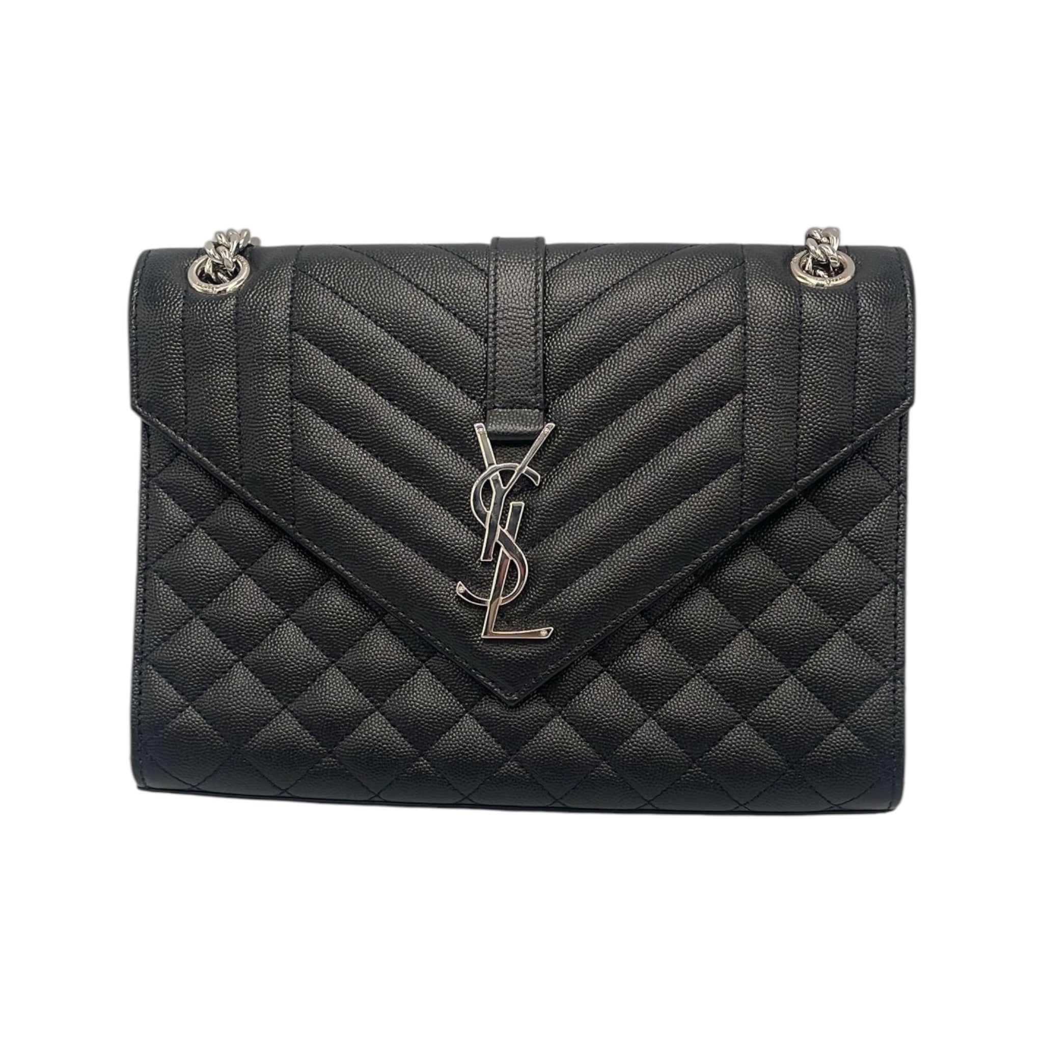 Yves Saint Laurent Envelope Medium Black