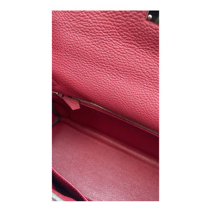 Hermès Kelly 32 Red Box Calfskin Gold