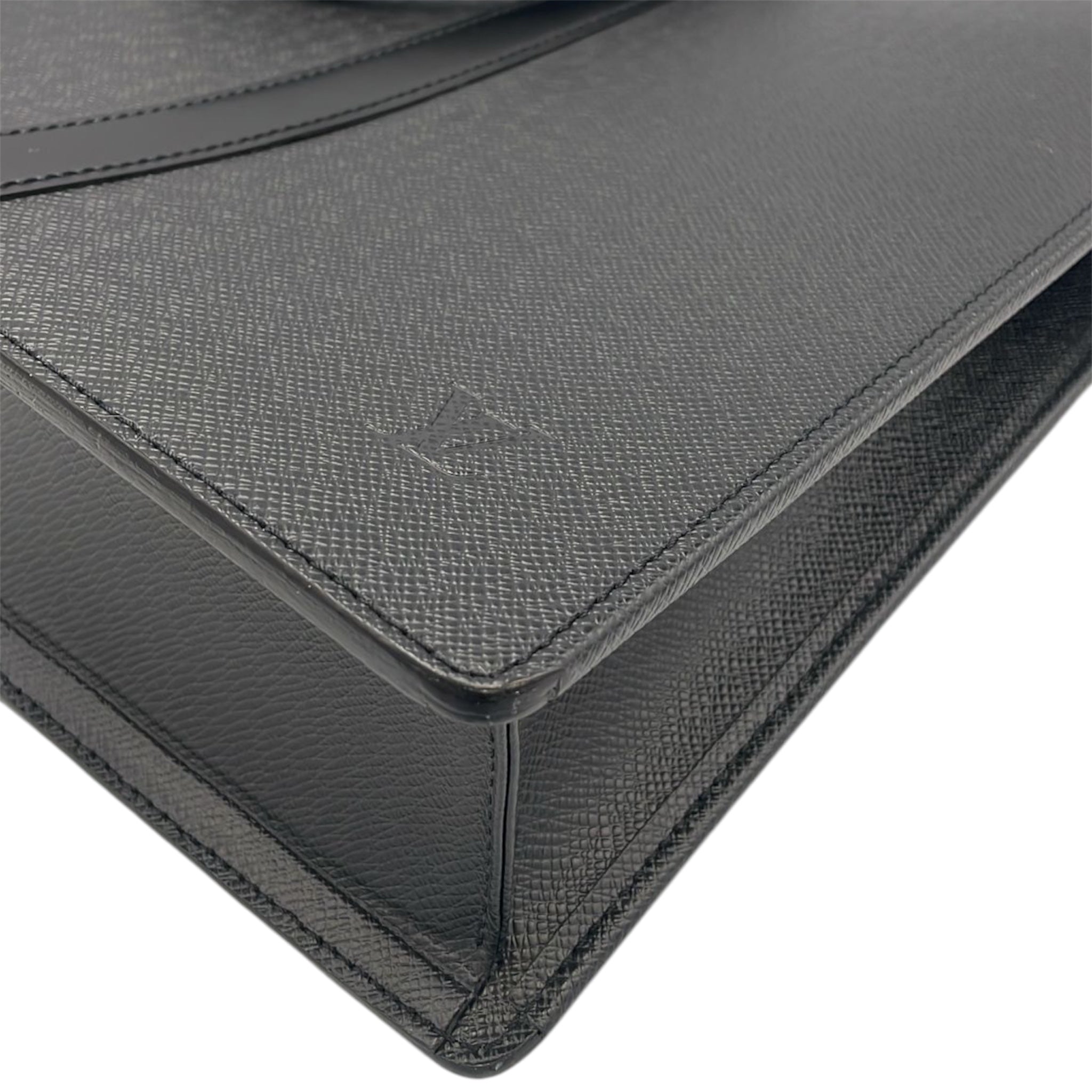 Louis Vuitton Lozan Black Taiga