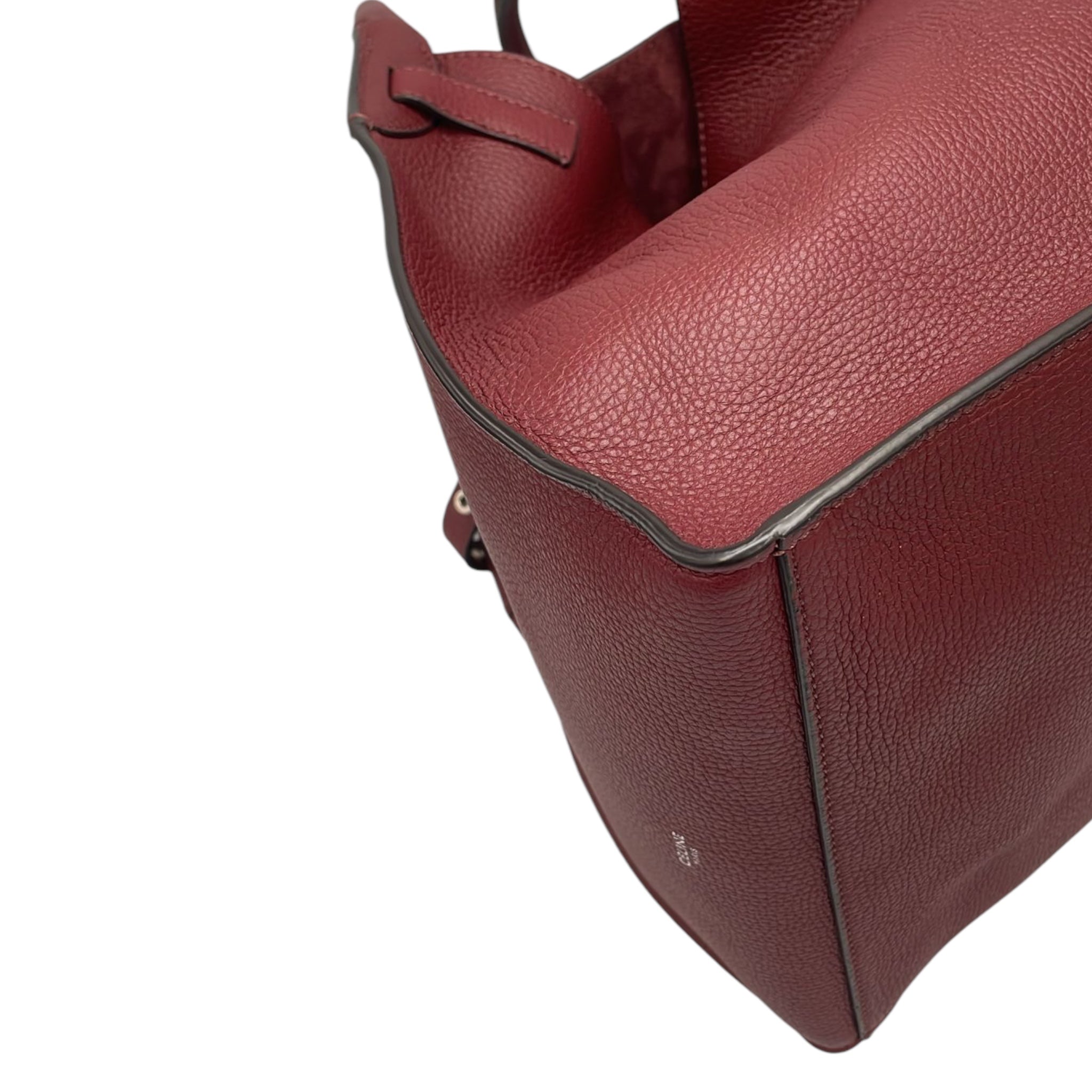 Celine Big Bag Small Red Leather