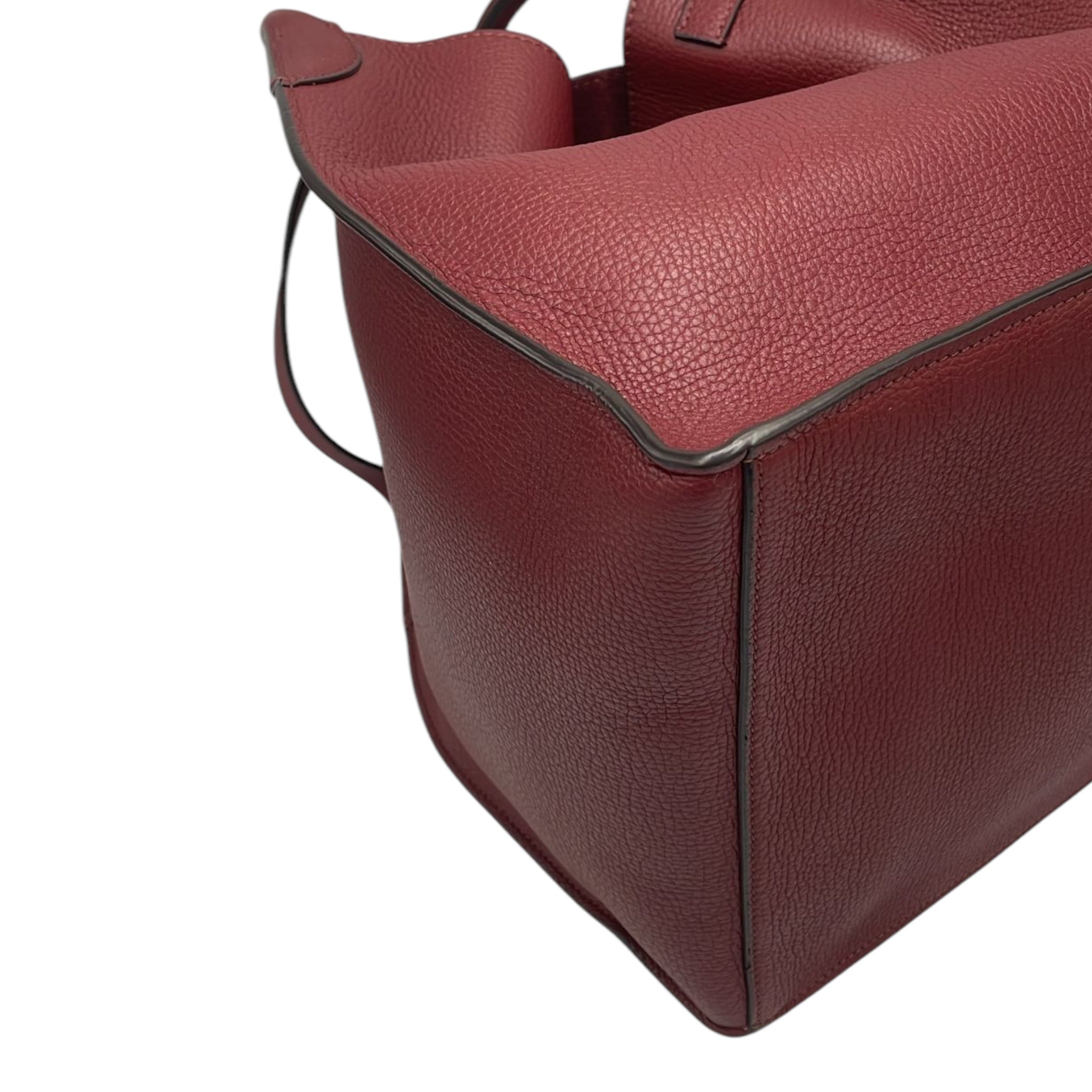 Celine Big Bag Small Red Leather