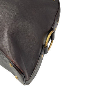 Yves Saint Laurent Muse Brown Leather