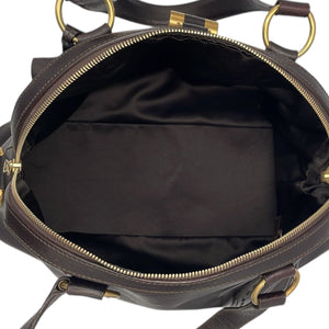 Yves Saint Laurent Muse Brown Leather