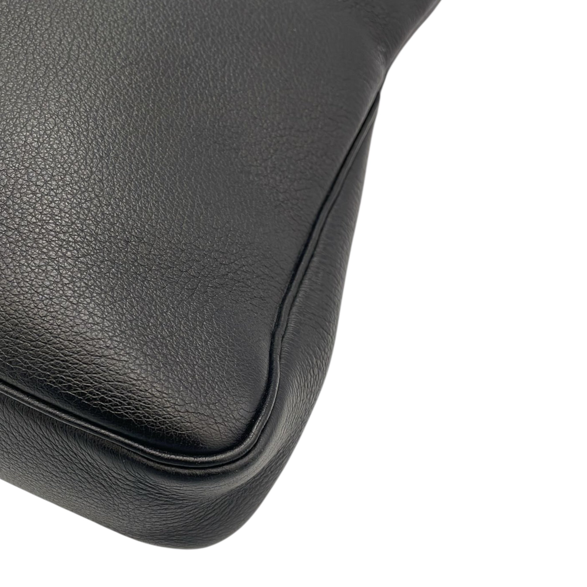 Hermès Massai Black Togo Palladium