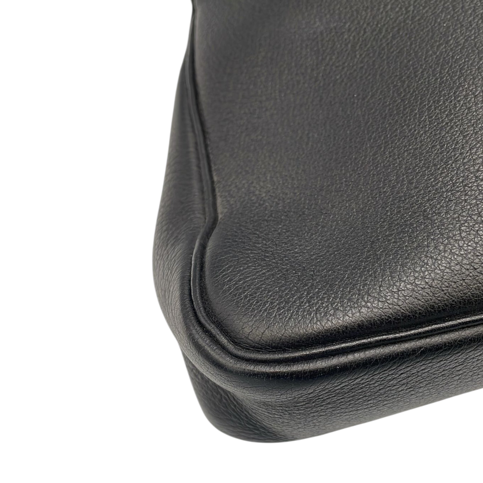 Hermès Massai Black Togo Palladium