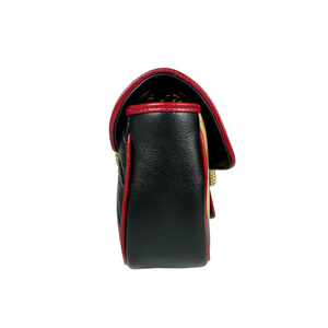 Gucci GG Marmont Mini Tricolor Leather