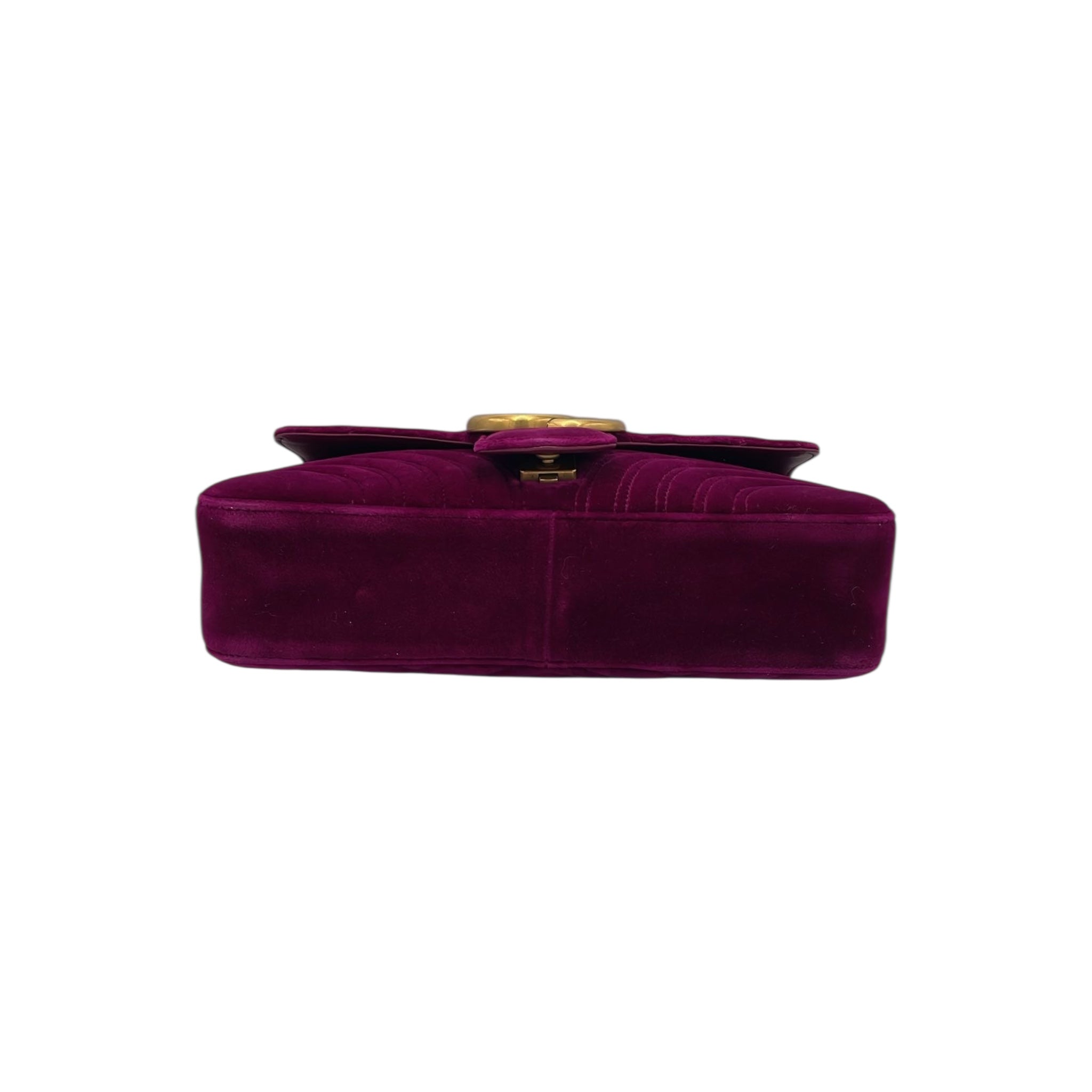 Gucci Marmont Large Pink Velvet Gold