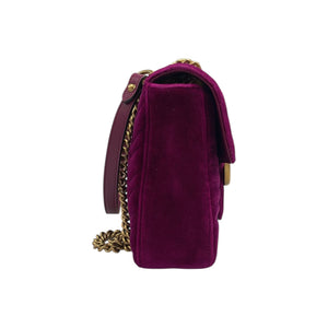Gucci Marmont Large Pink Velvet Gold