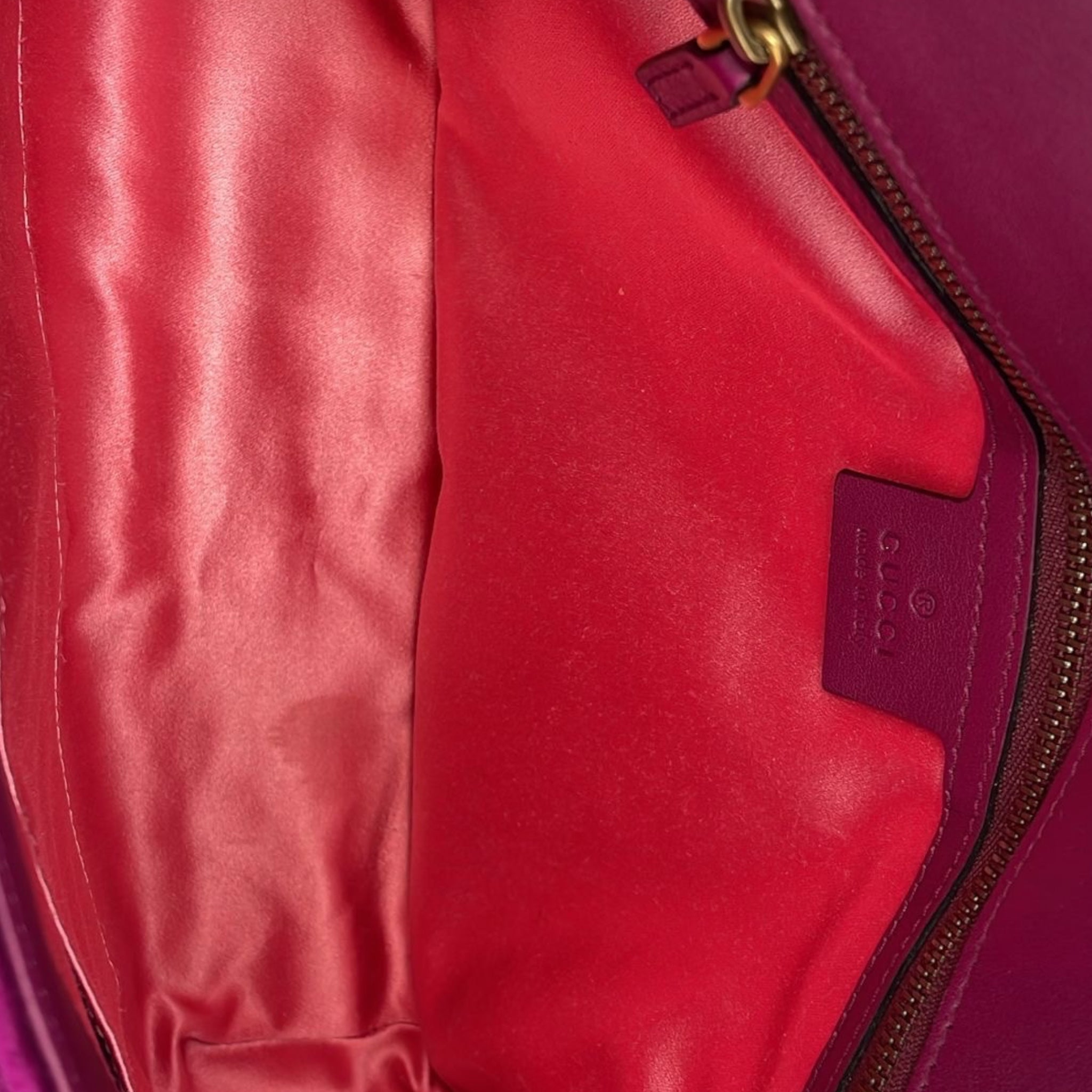 Gucci Marmont Large Pink Velvet Gold