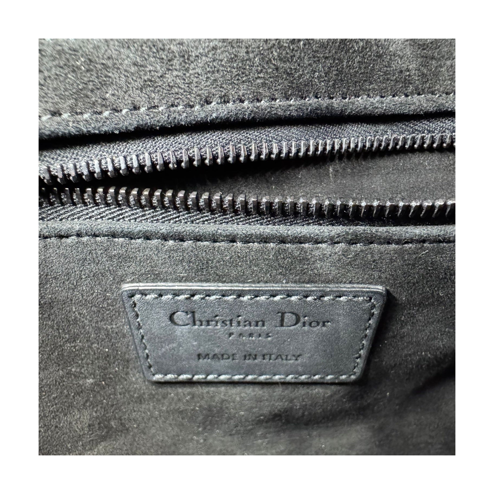 Dior Lady Dior Medium So Ultra Matte Black Lambskin