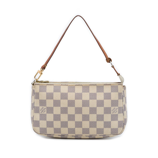 Louis Vuitton Pochette Accessoires Damier Azur Canvas