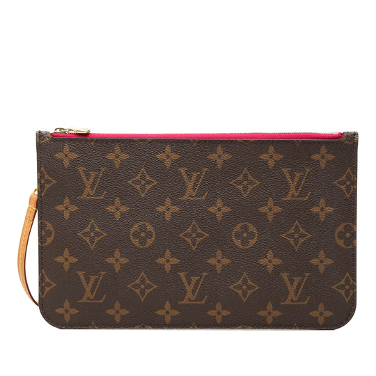 Louis Vuitton Neverfull Pouch MM Monogram Canvas