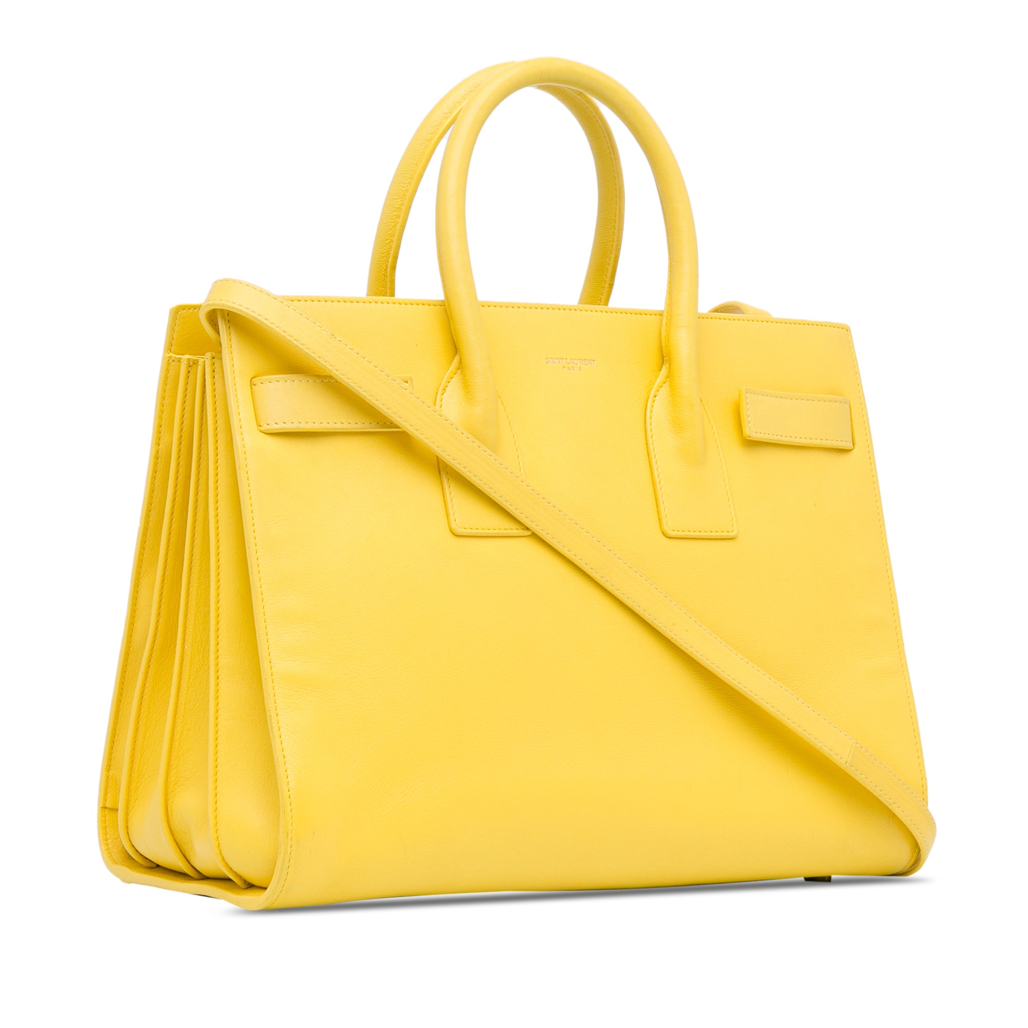 Yves Saint Laurent Sac De Jour Small Yellow