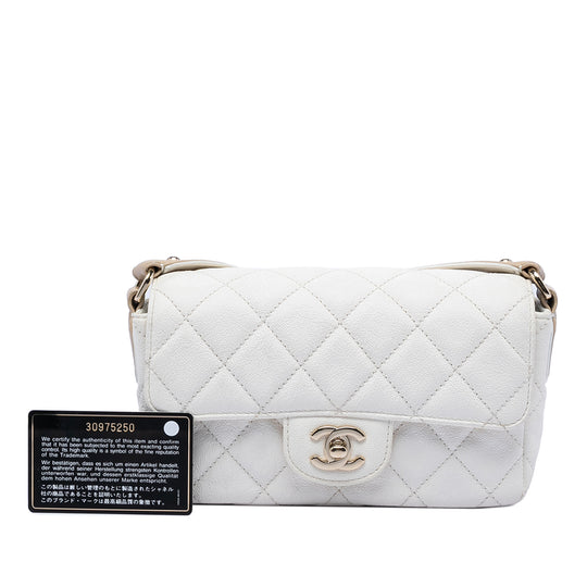 Chanel Classic Single Flap Mini Brown Caviar