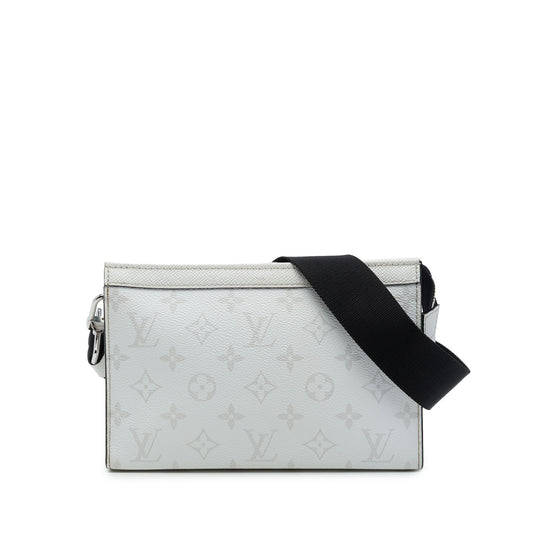 Louis Vuitton Gaston Wearable Wallet White Monogram Taigarama