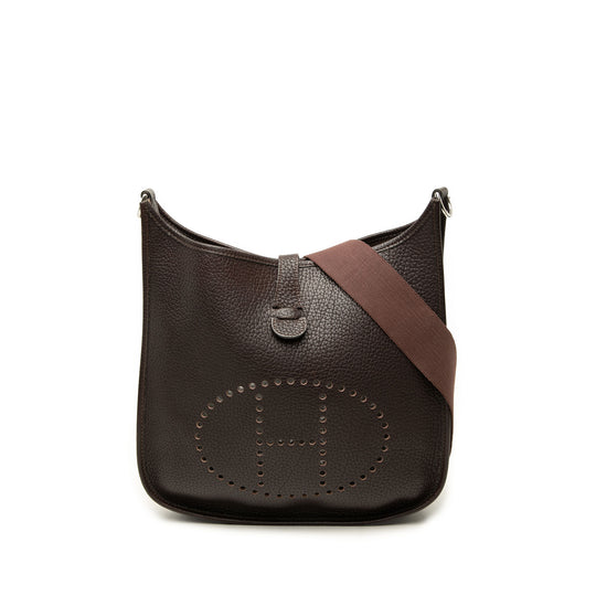 Hermès Evelyne I GM Brown Clemence Leather