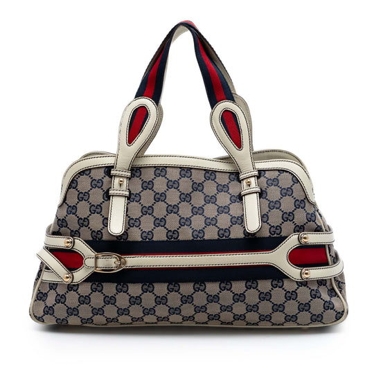 Gucci GG Canvas Web Beige GG Canvas