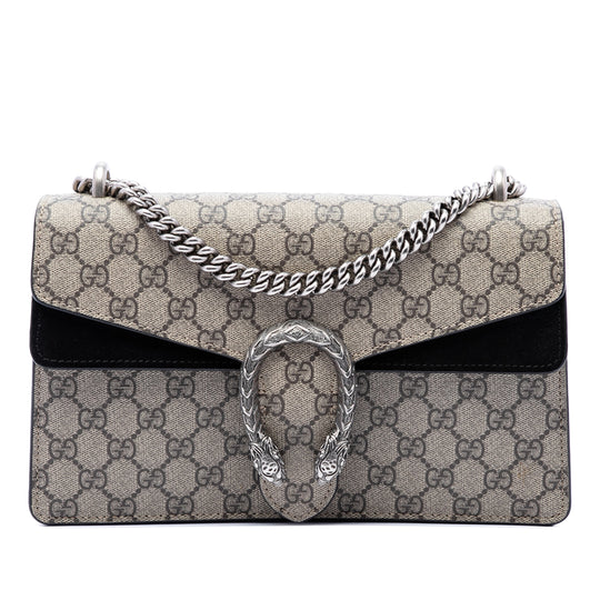 Gucci Dionysus Medium Beige Coated Canvas
