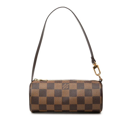 Louis Vuitton Papillon Pochette Damier Ebene Canvas