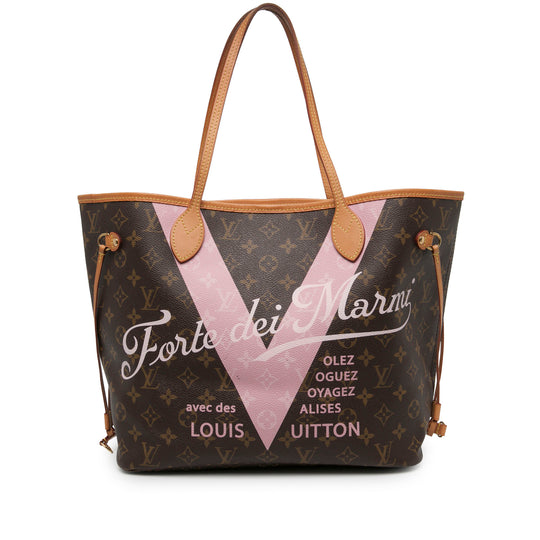 Louis Vuitton Neverfull MM Limited Edition Forte Dei Marmi V Monogram Canvas