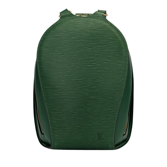 Louis Vuitton Mabillon Green Epi