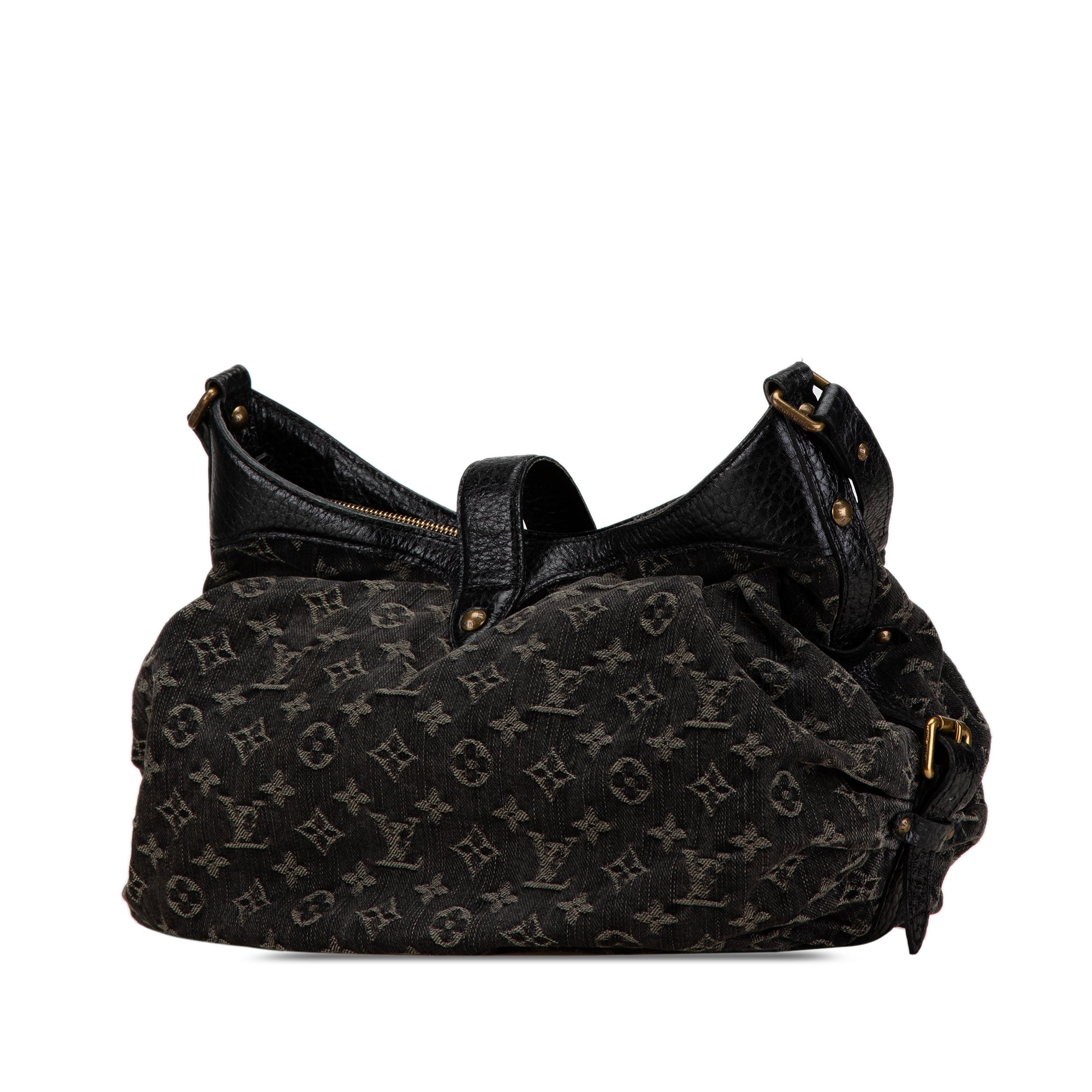 Louis Vuitton XS Black Monogram Denim