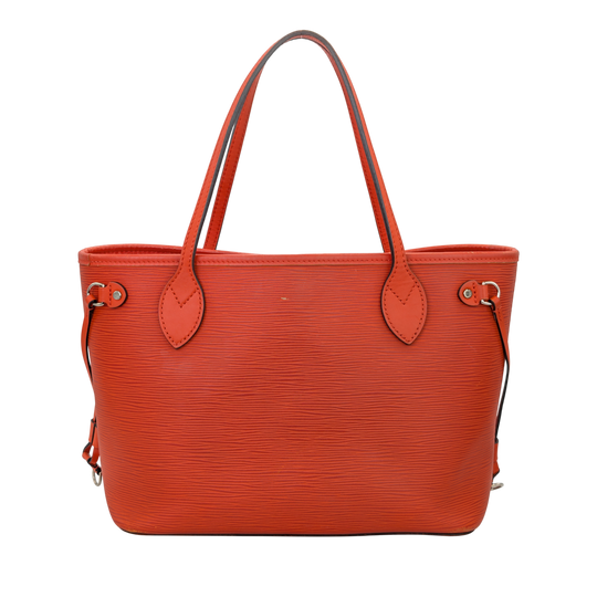 Louis Vuitton Neverfull PM Orange Epi