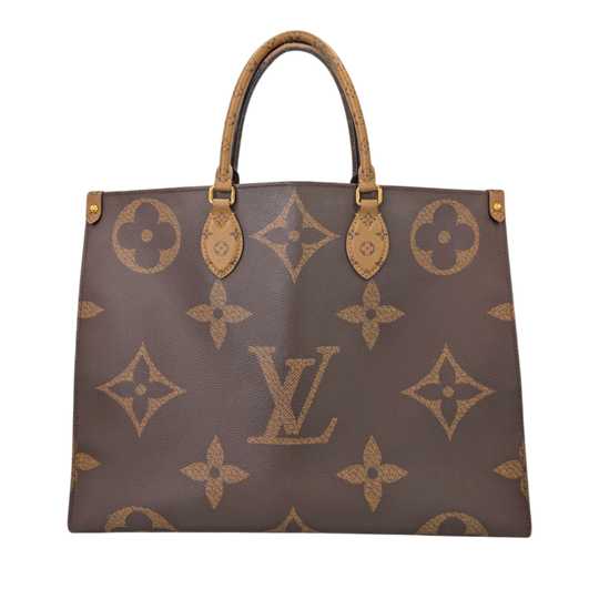 Louis Vuitton OnTheGo GM Giant Reverse Monogram Canvas