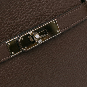 Hermès Jypsiere 28 Brown Clemence