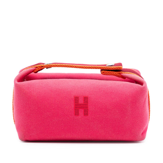 Hermès Bride-A-Brac Small Pink Canvas