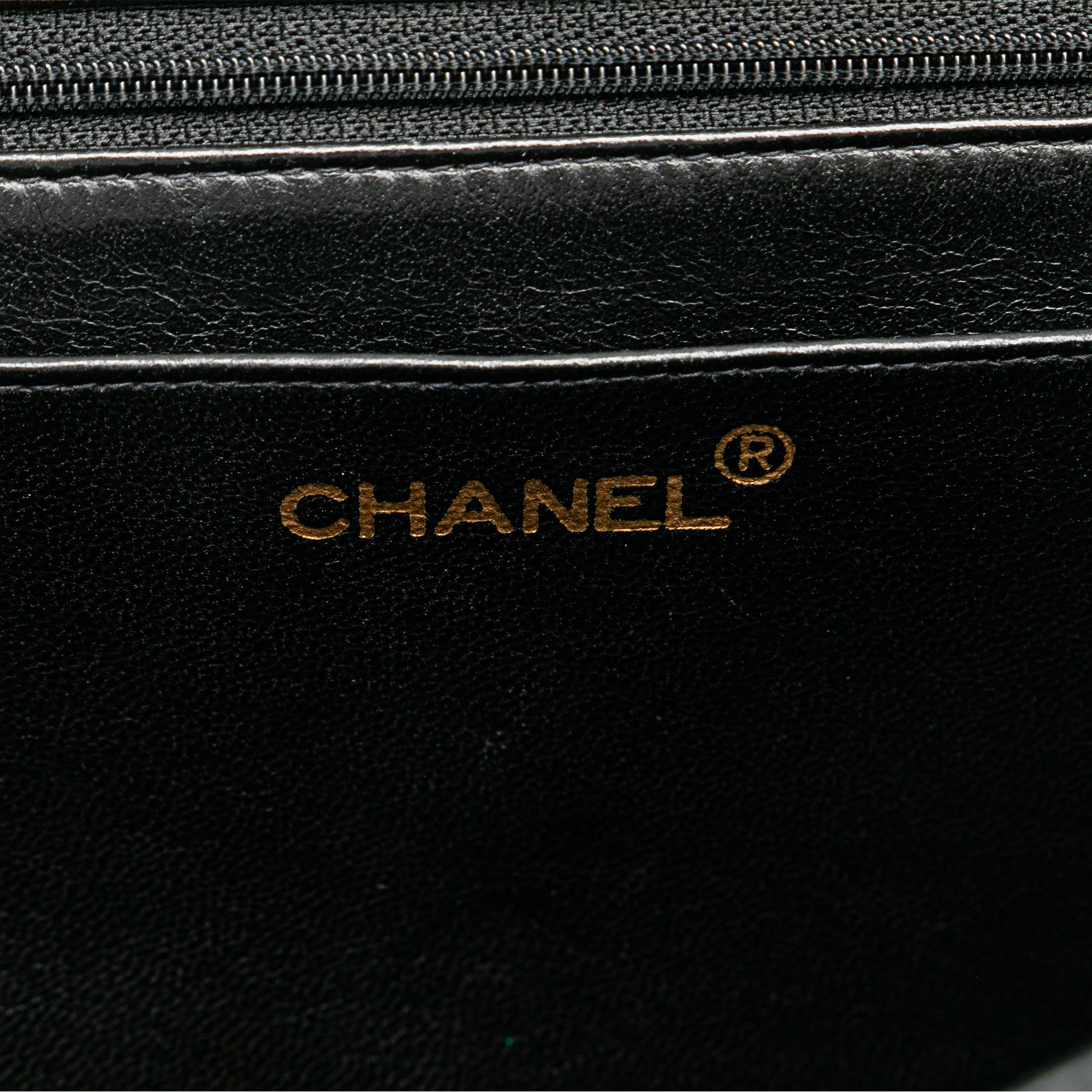 Chanel Classic Single Flap Jumbo Black Lambskin Gold