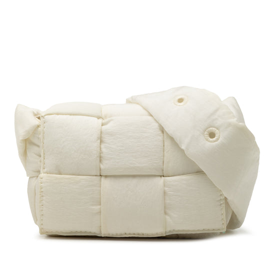 Bottega Veneta Padded Tech Cassette White Nylon