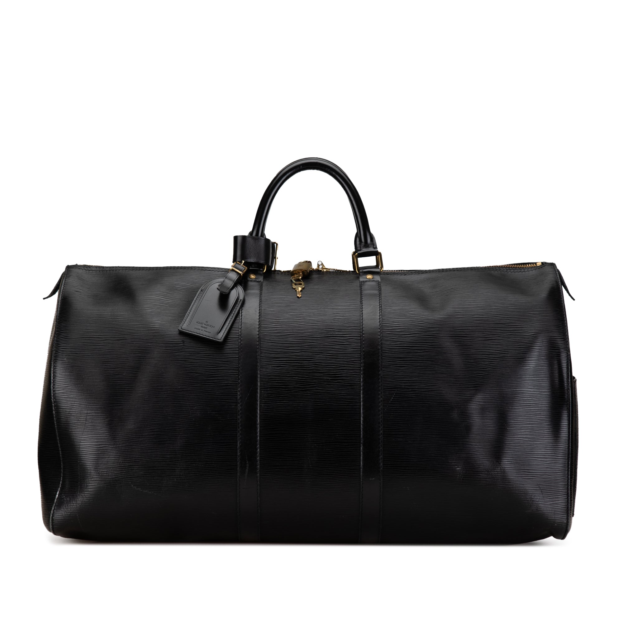 Louis Vuitton Keepall 55 Black Epi