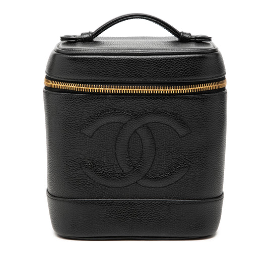 Chanel Vanity Black Caviar