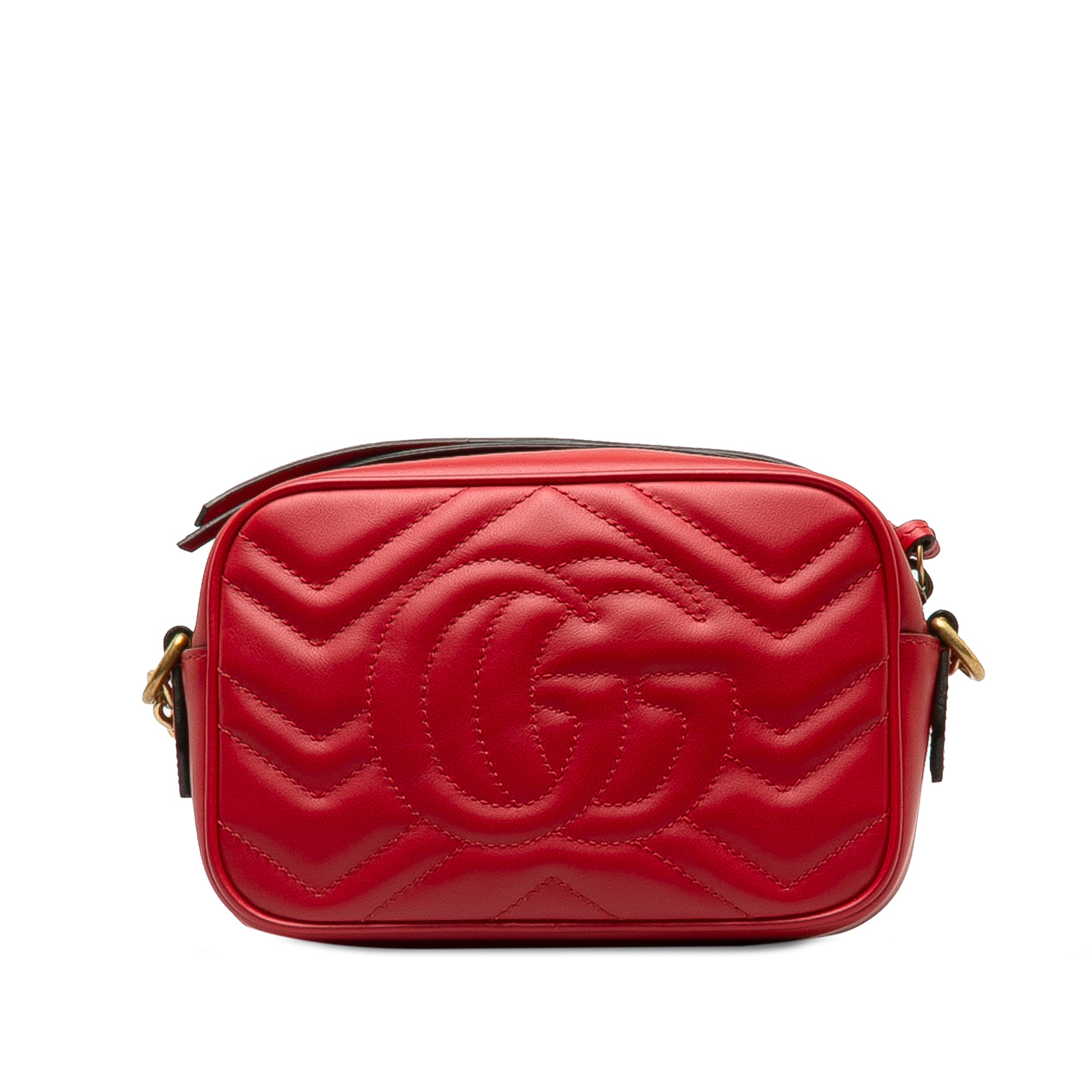 Gucci GG Marmont Crossbody Bag Red