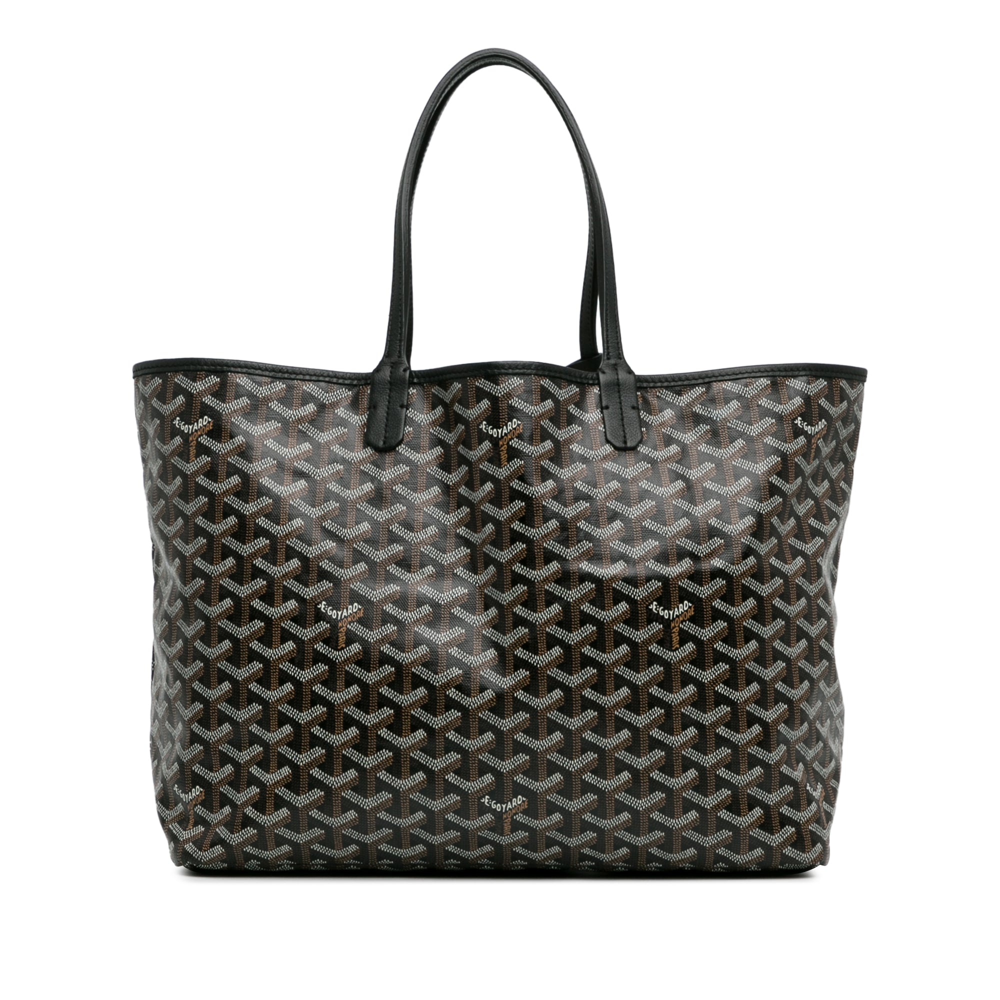 Goyard Saint Louis PM Black Goyardine Canvas