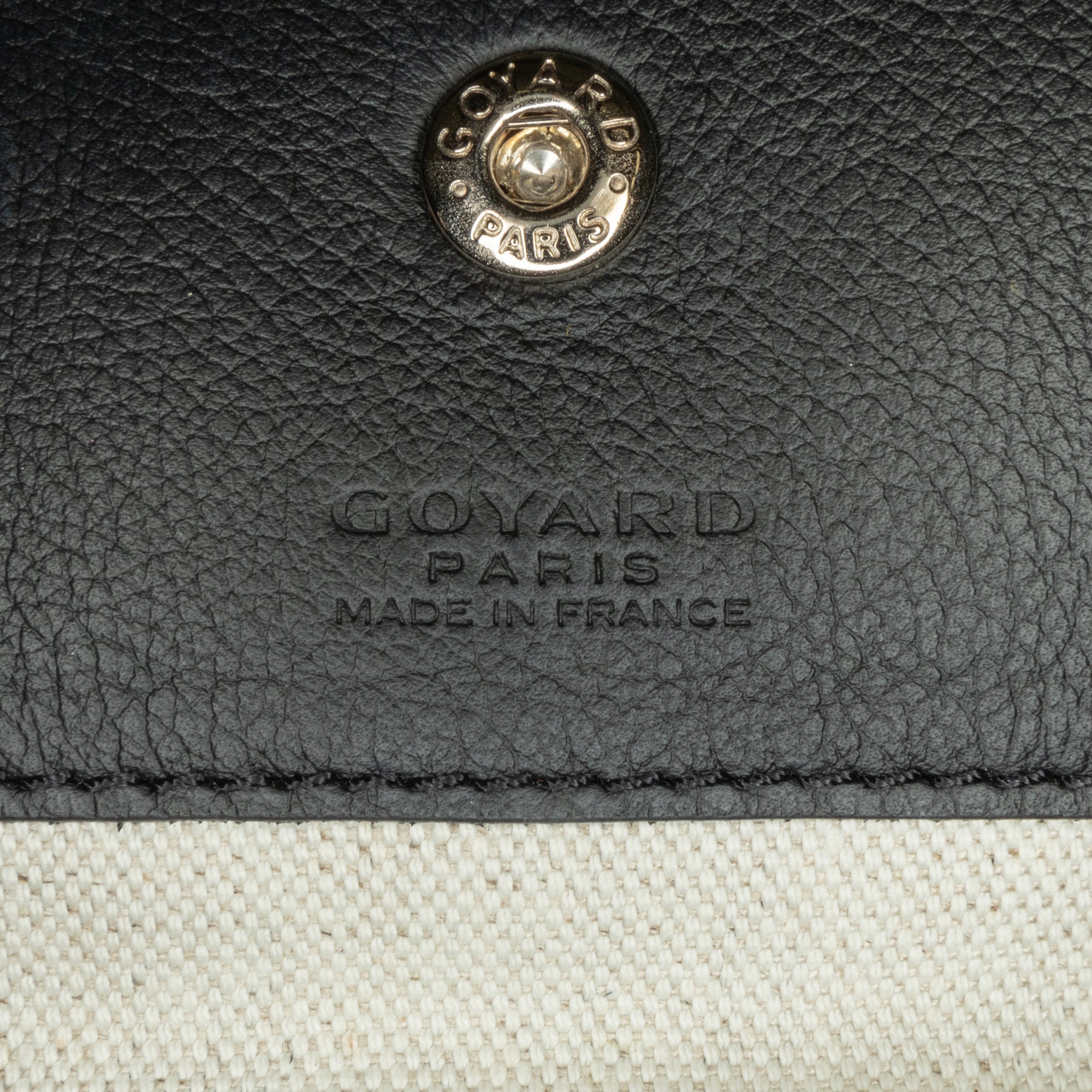 Goyard Saint Louis PM Black Goyardine Canvas