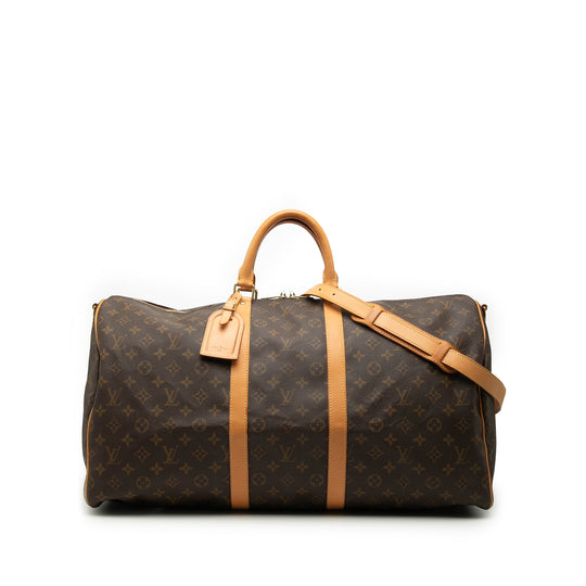 Louis Vuitton Keepall Bandoulière 55 Monogram Canvas