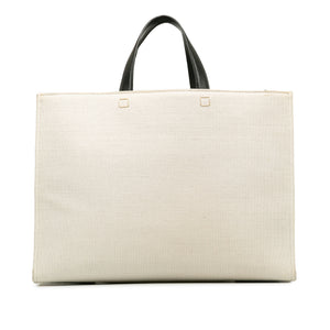 Givenchy G-Tote Medium White Canvas