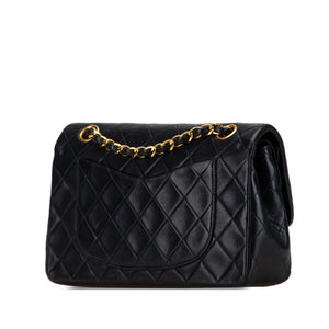 Chanel Classic Double Flap Small Black Lambskin Gold