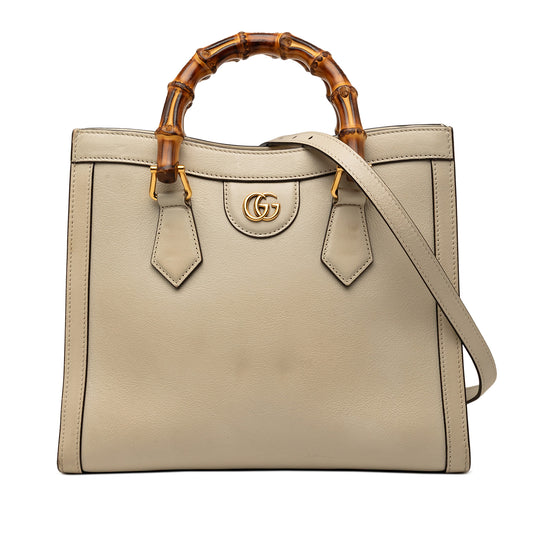 Gucci Bamboo Diana Small Brown Calfskin